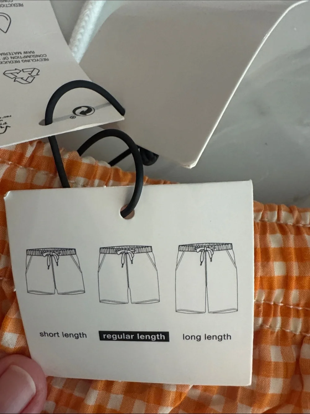 Zara lightweight orange